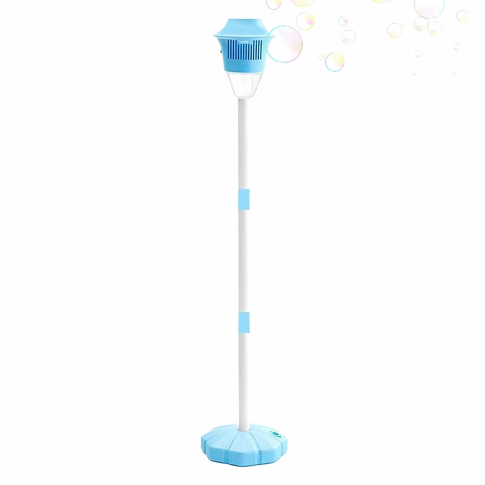 Lantern de machine à bulles, lampe de jardin torche à bulles avec lumière et musique rechargeable sans fil