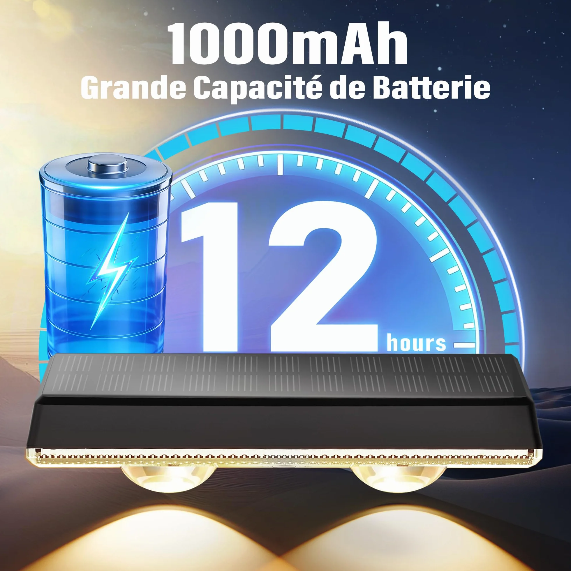 Applique Murale Extérieur Solaire Étanche IP67 2 Unité RVB 8 Modes Lampe Solaire Puissante pour Jardin