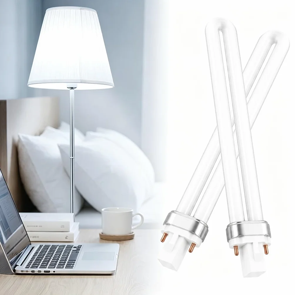 Solisara Lampe Fluorescente Compacte G23 11W Blanc Chaud 2700K Ampoule CFL Écoénergétique 900LM Tube en Forme de U
