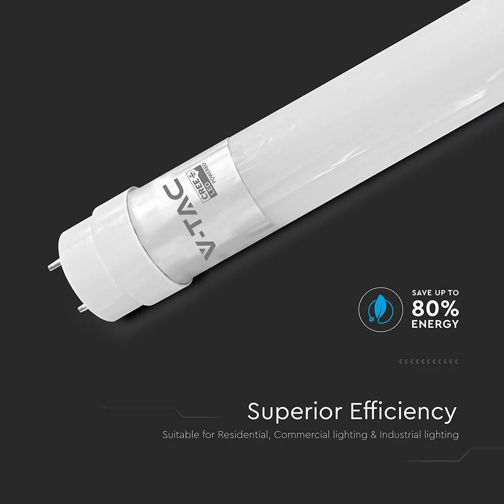 Lot de 10 tubes LED T8 150 cm 20 W 2100 lm 6500 K