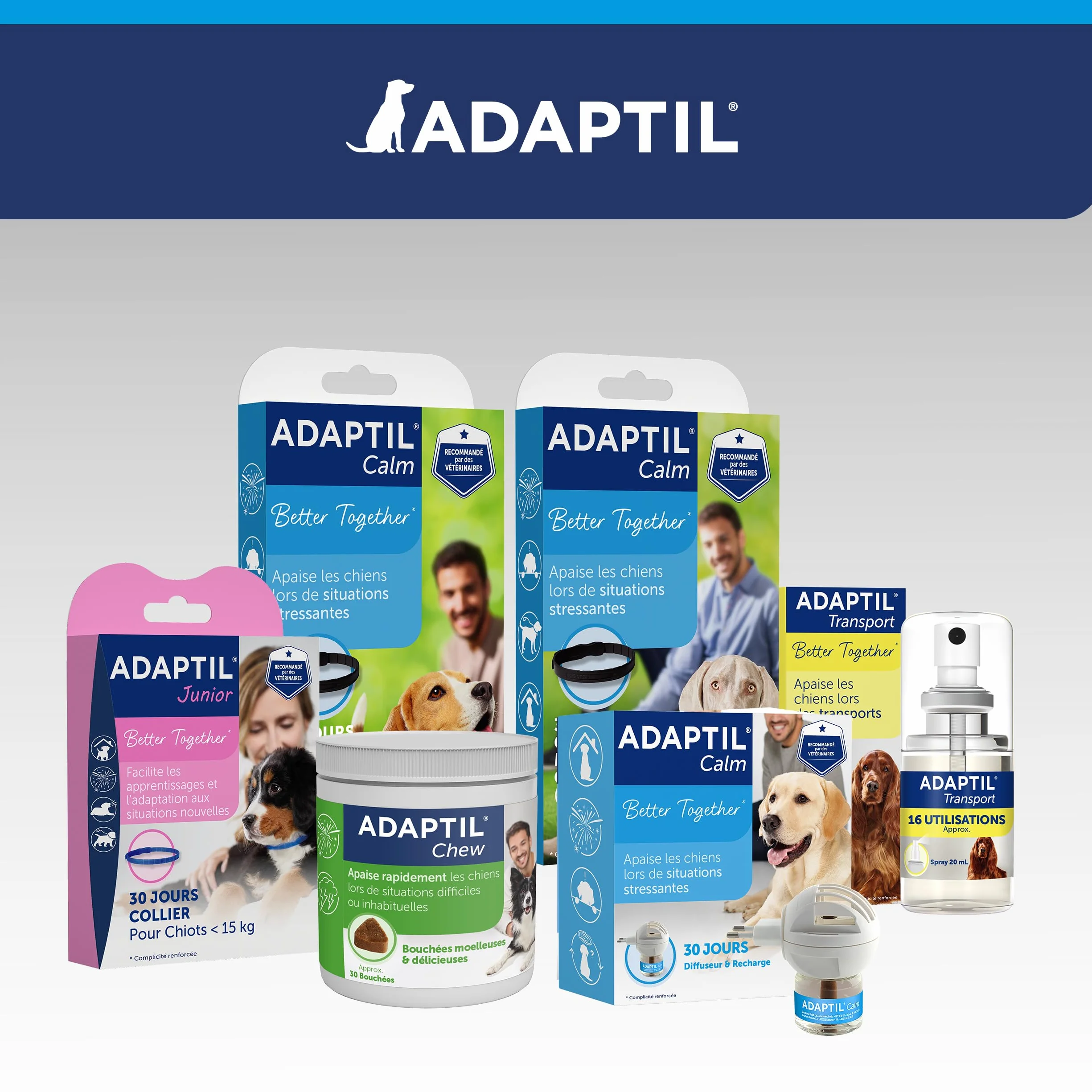 ADAPTIL Calm Anti-stress pour chien Recharge 48 ml