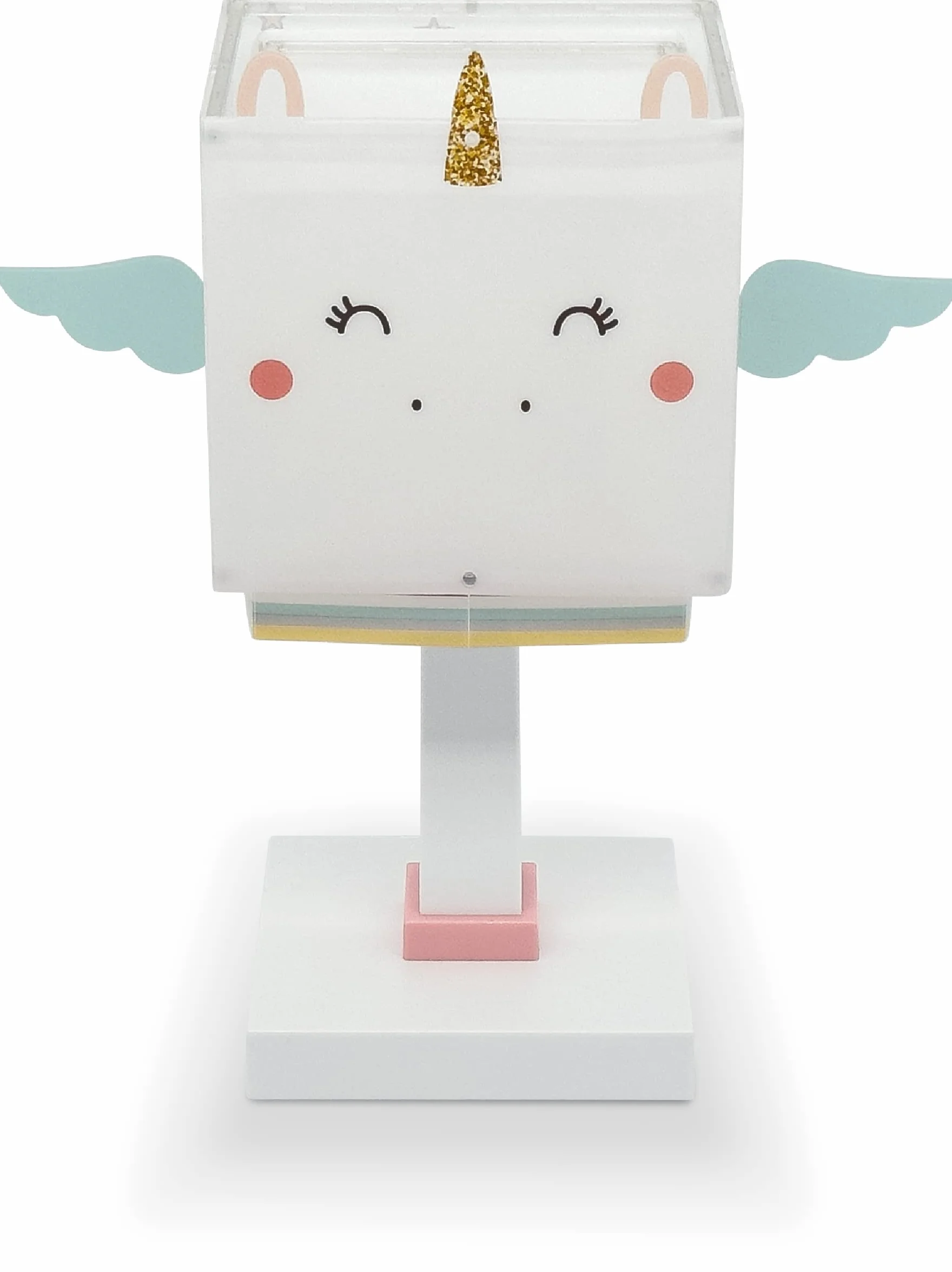 Dalber Lampe de Chevet Enfant Little Unicorn Licorne 8 W Blanc