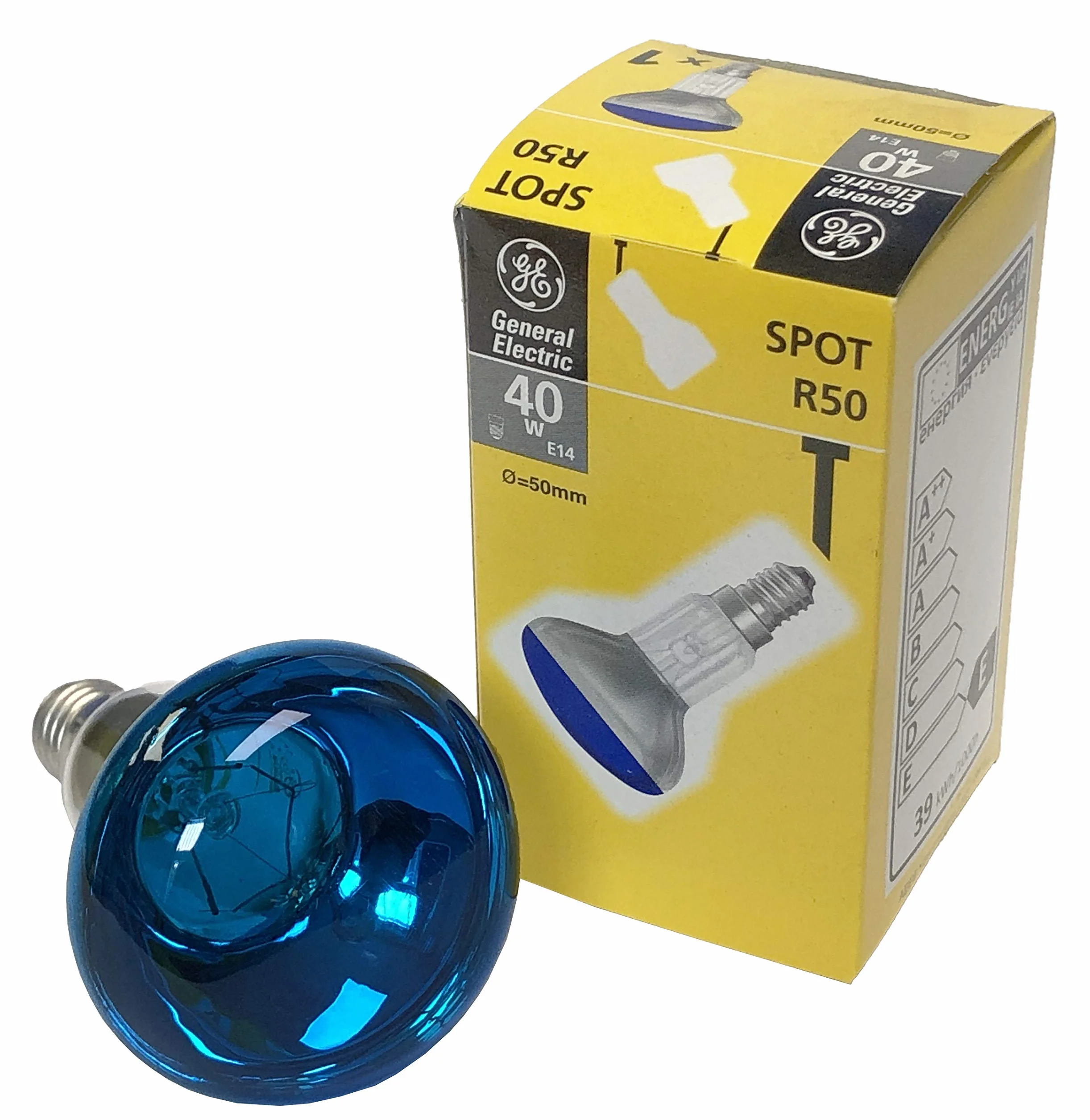 Ampoule de réflecteur R50 bleu 40W E14