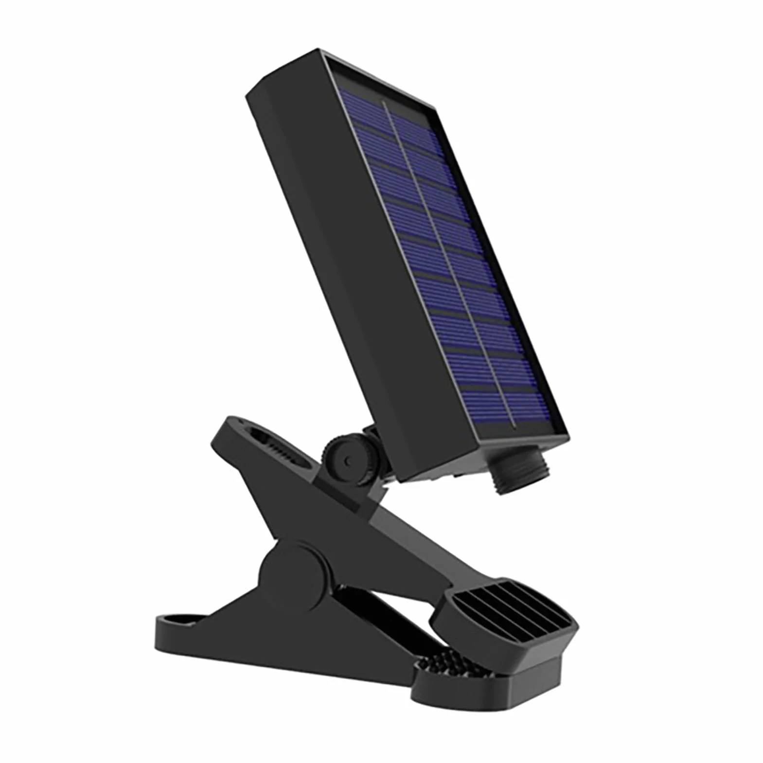 Lampe solaire pour parasol avec télécommande, étanche, LED rechargeable, clipser