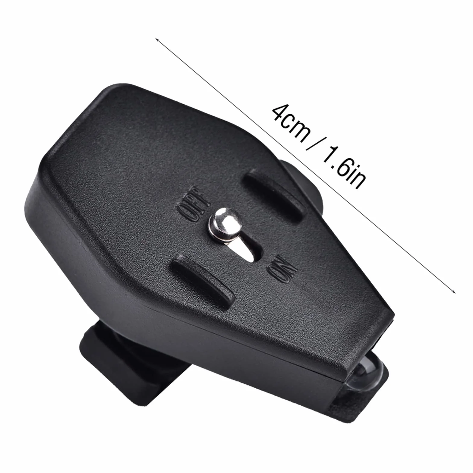 Lampe LED à pince pour lunettes, rotation 360°, portable mains libres