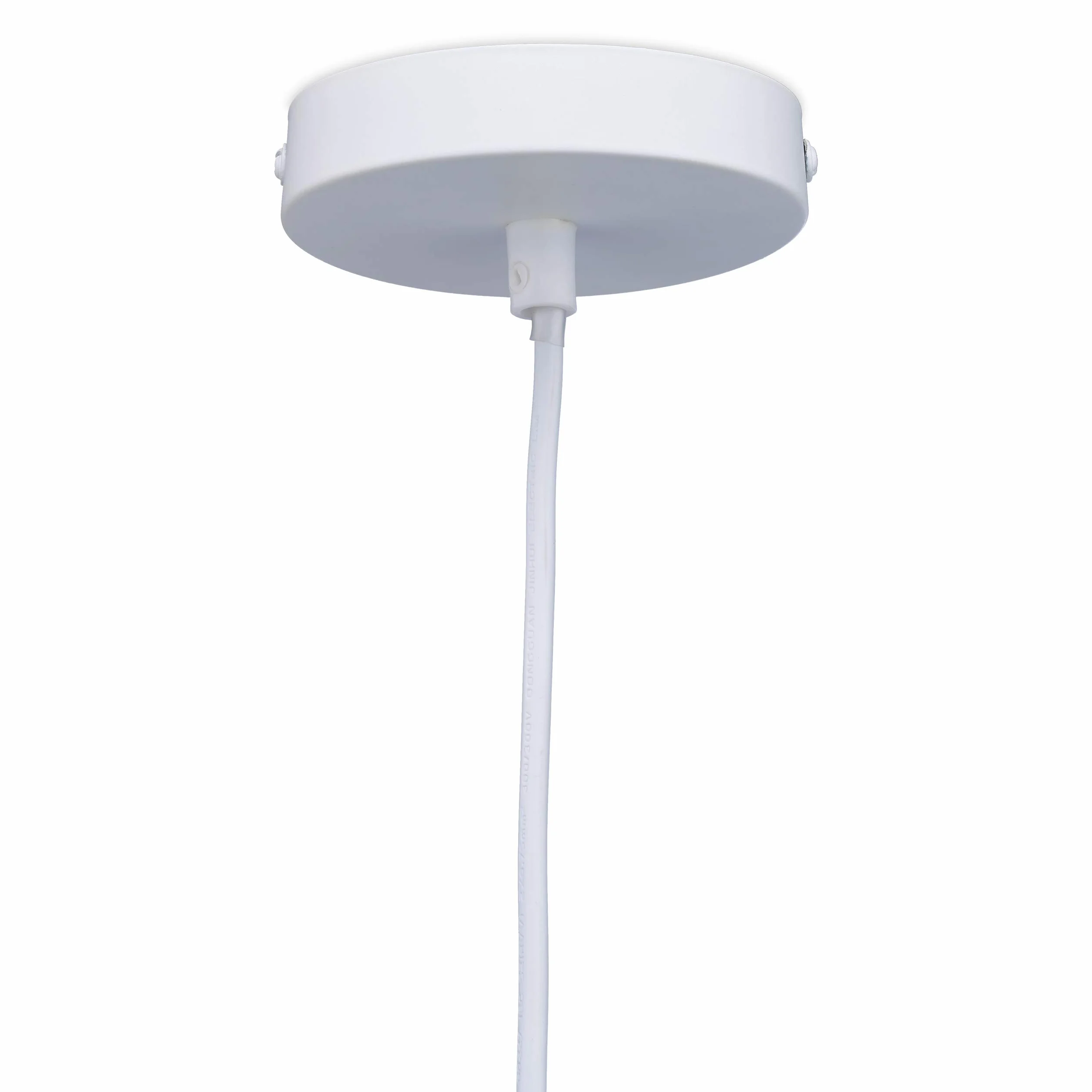 Relaxdays Lampe pour chambre motif ciel étoilé, enfants, abat-jour rond, bleu, 122 x 27 x 27 cm