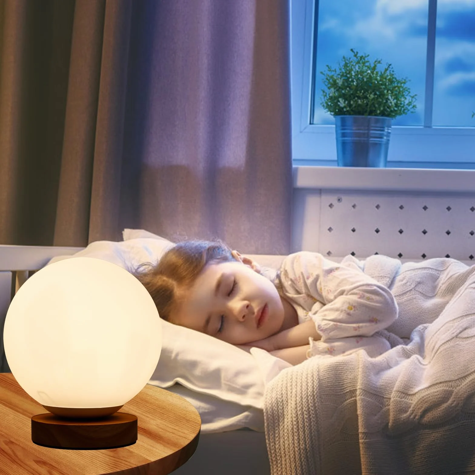 Lampe Lumière du Jour 10 000 Lux, Luminothérapie Sans UV USB avec Télécommande, 3 Températures de Couleur, Luminosité Réglable, Minuterie