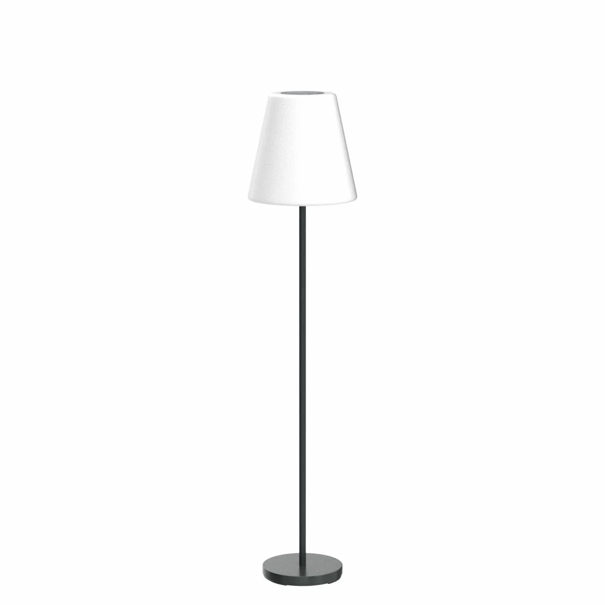 SCHWAIGER Lampe solaire d'extérieur avec haut-parleur Bluetooth IP44 1,5m