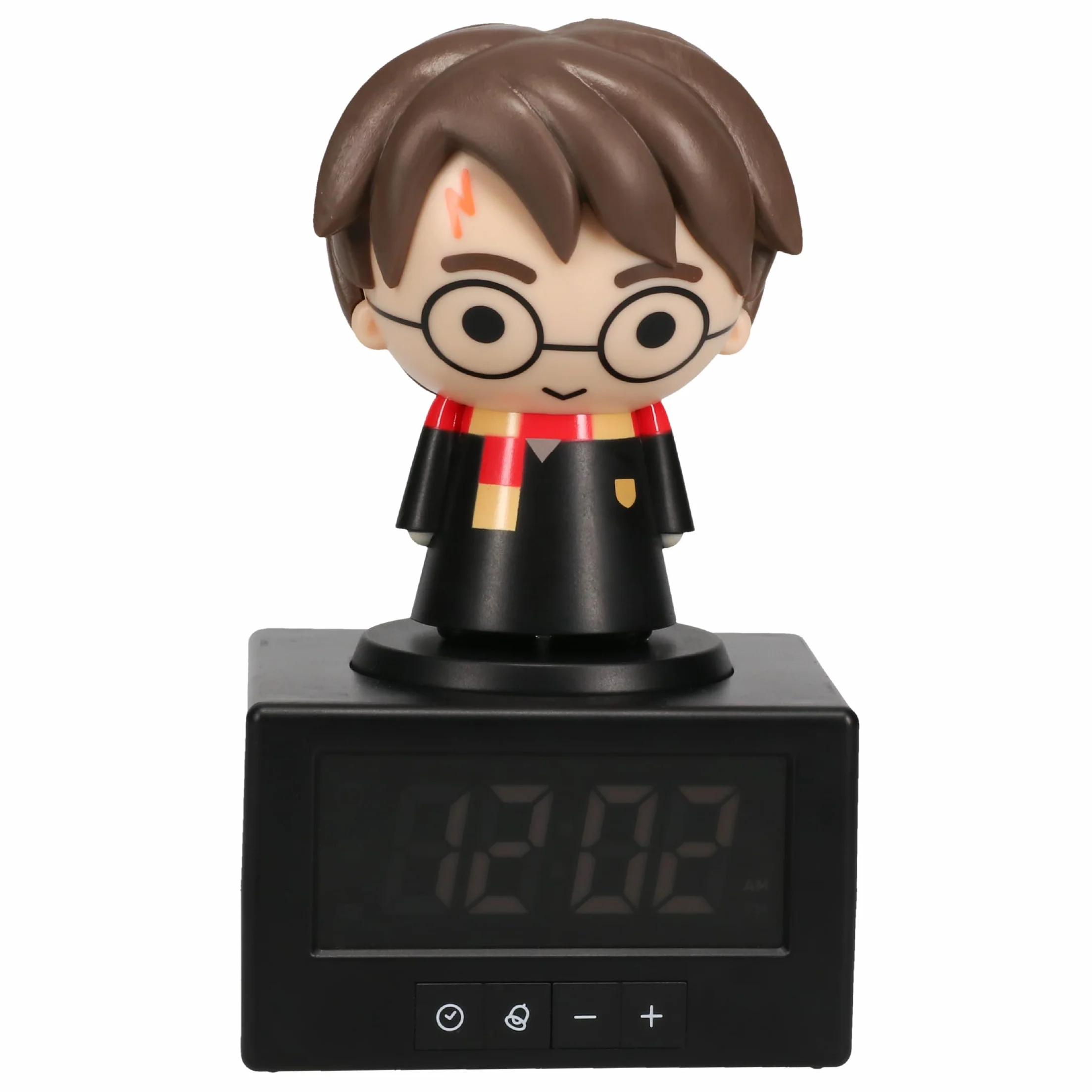 Paladone Réveil Digital Harry Potter Officiel Lampe d'Ambiance Lumière Nocturne Minuteur Décor Chambre Fans