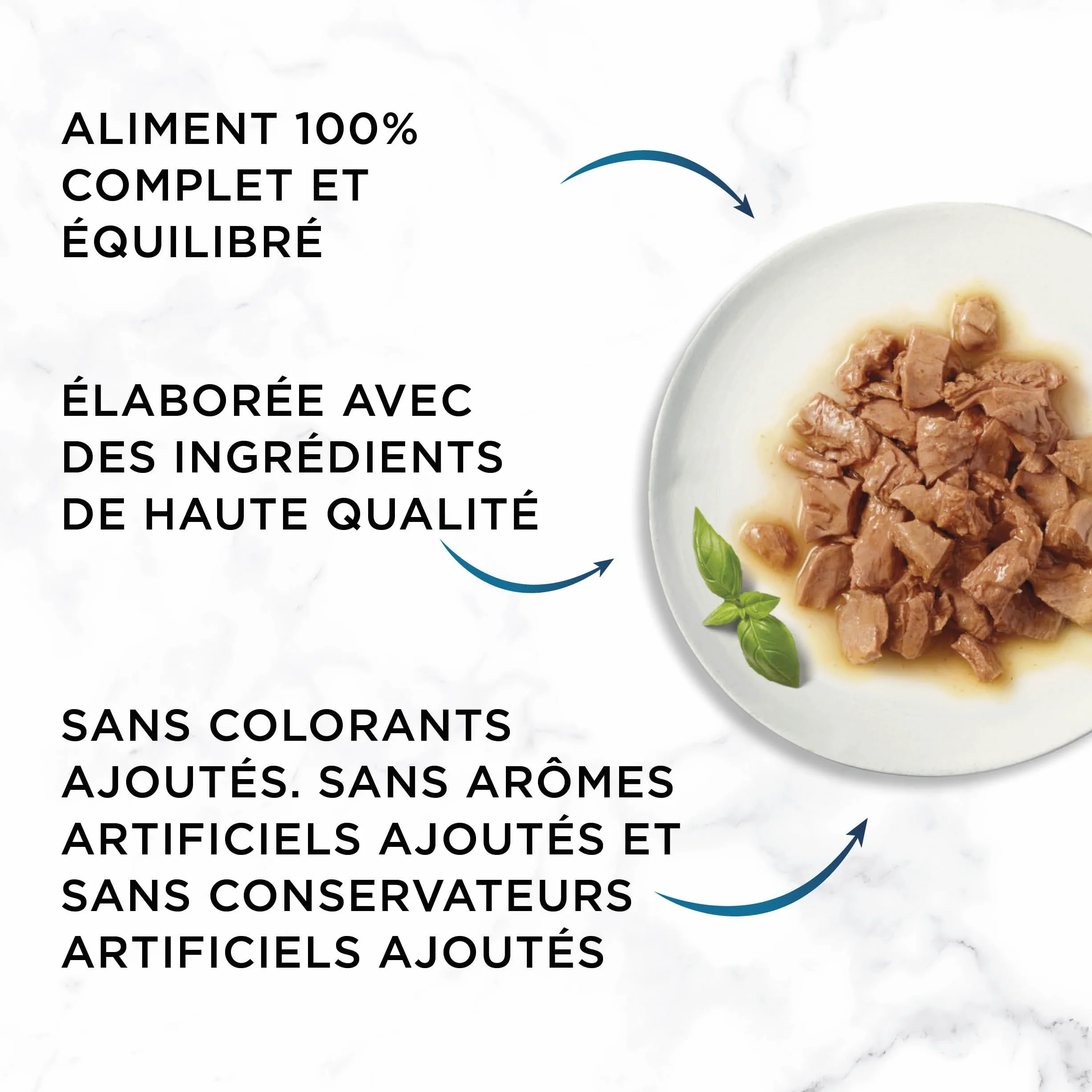 Gourmet Les Filettines en Sauce Bœuf Poulet Lapin Saumon 60 x 85 g