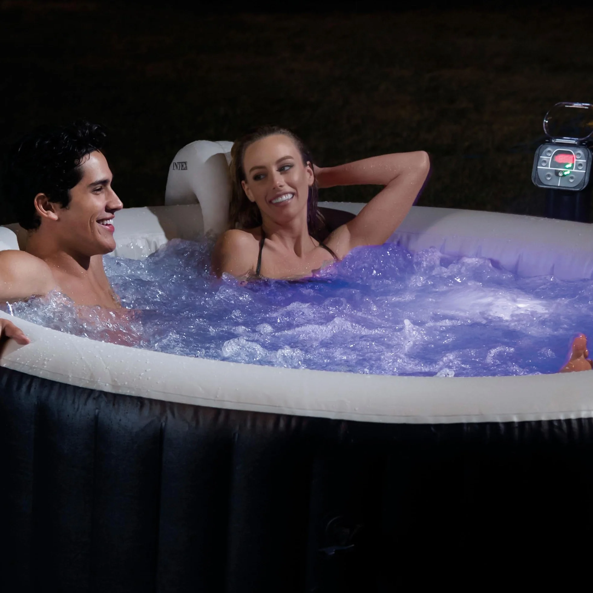 Intex Lumière d'Ambiance LED à Piles pour Pure Spa à Bulles
