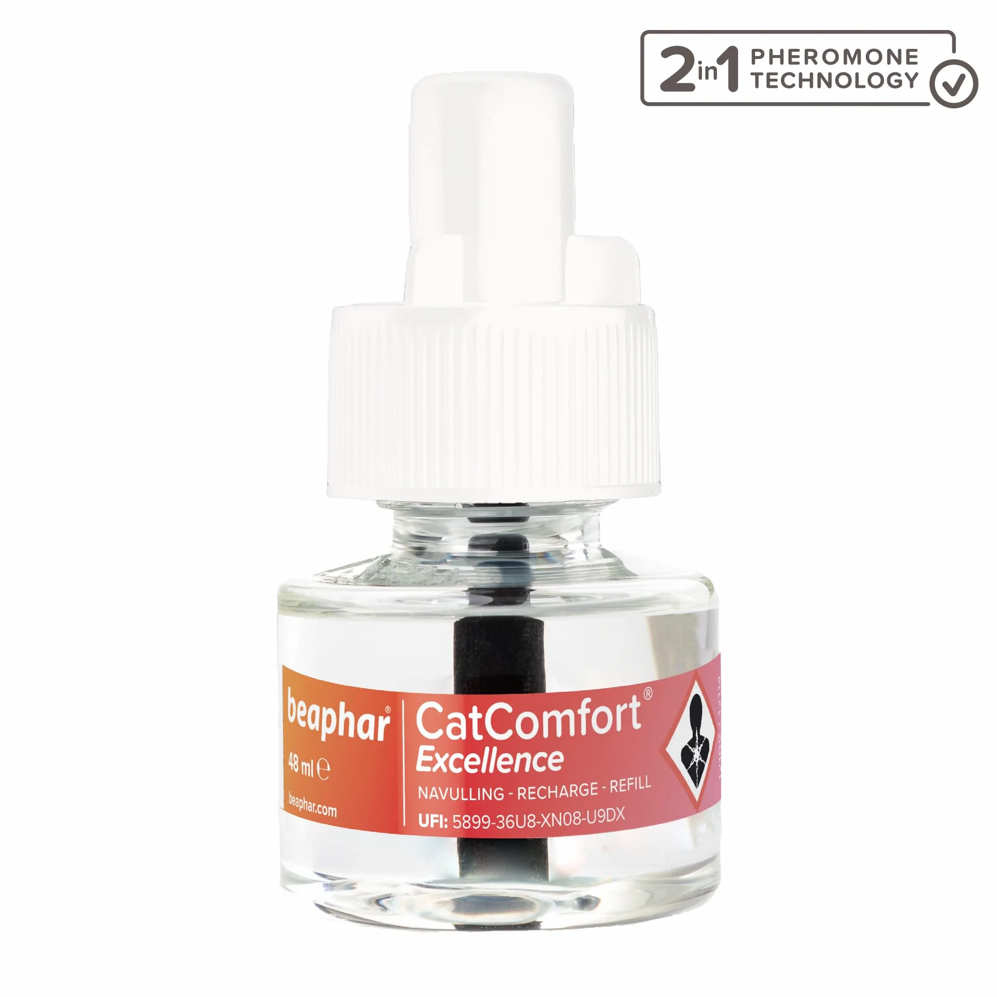 BEAPHAR CATCOMFORT EXCELLENCE Recharge diffuseur électrique phéromones chat 48ml
