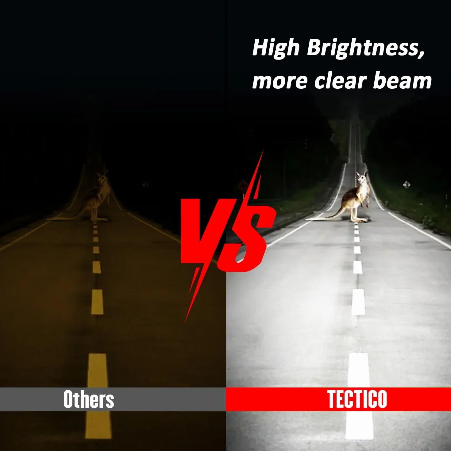 TECTICO Ampoule Xénon D5S 12V 25W HID 6000K Blanc 2 Pièces