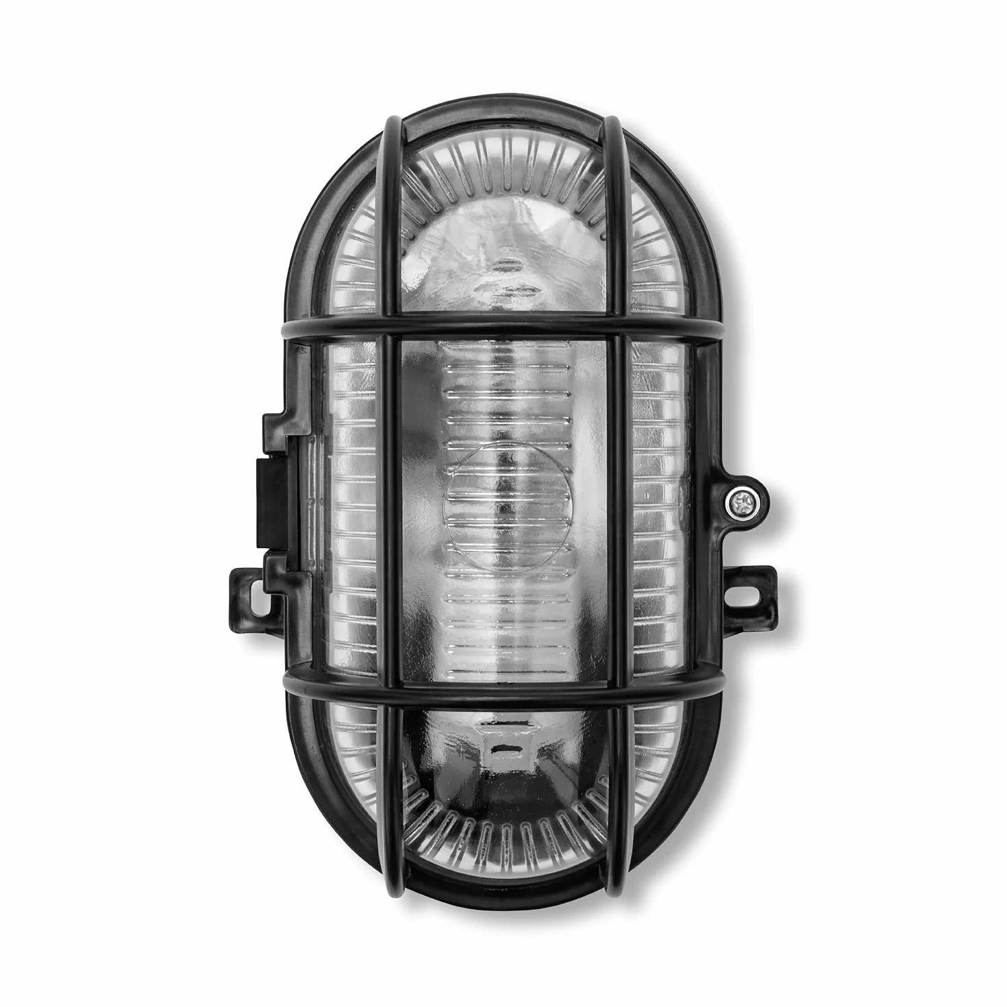 Velamp Applique Ovale E27 noir