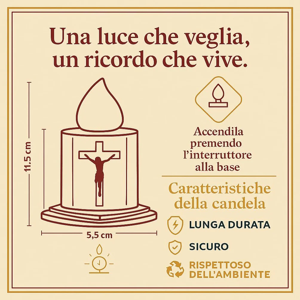 Bougies LED cimetières églises à piles flamme oscillante résistantes pluie 210 jours blanc