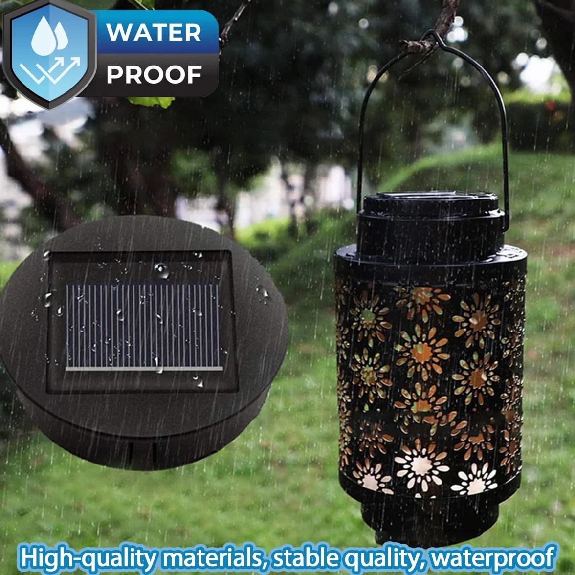 Forhome 6 Pièces Lampes Solaires de Rechange 8 cm Étanche IP44 Panneau Solaire pour Lanterne Jardin Extérieur