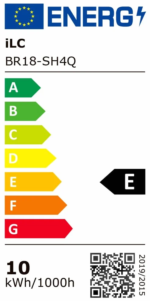 Ampoule LED RGB Télécommandée iLC E27 900LM 6000K 12 Couleurs Minuterie