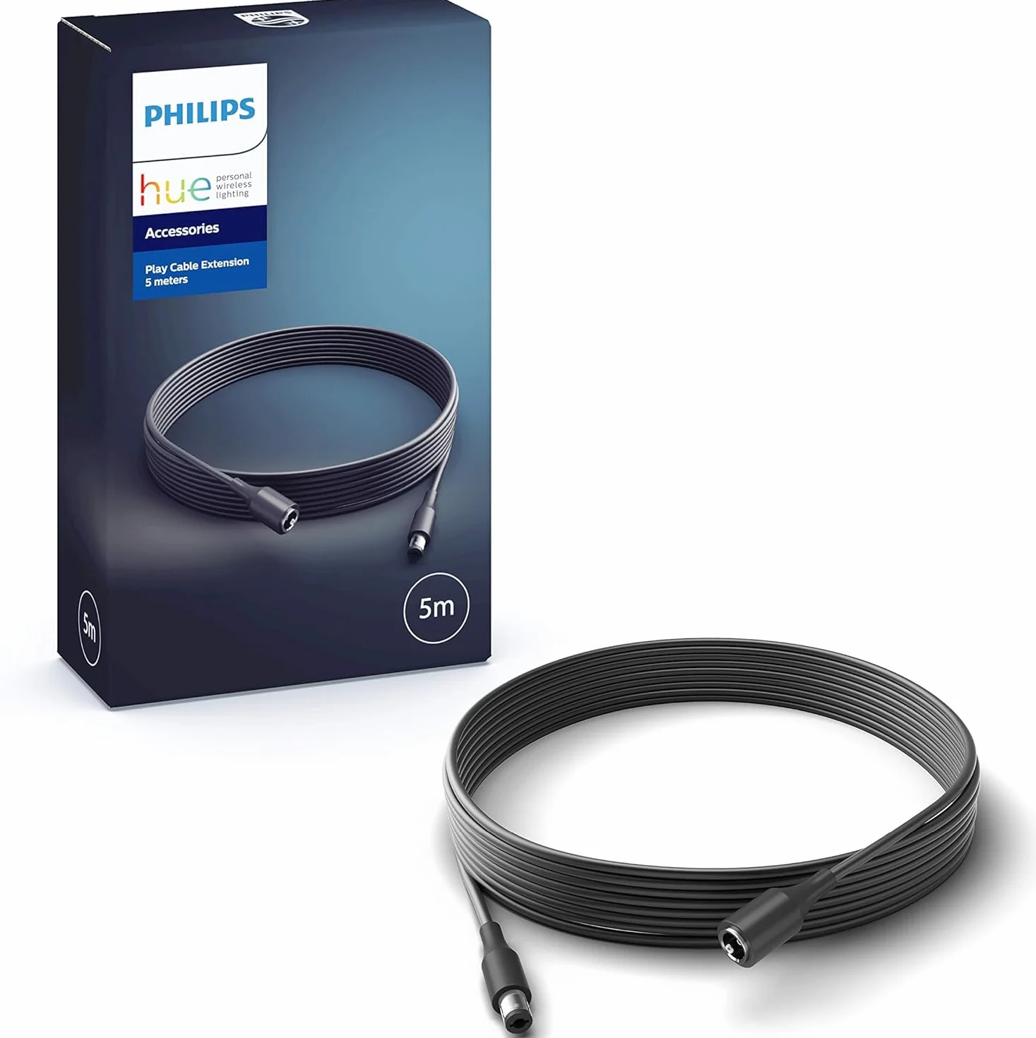 Philips Hue Play Câble d'extension 5 mètres Noir