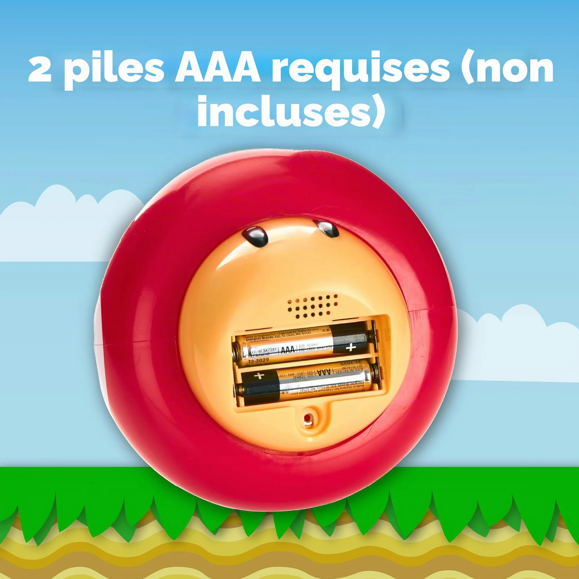 Lampe Champignon Super Mario Officielle avec Sons, Cadeau Garçons, Décoration Chambre Enfants