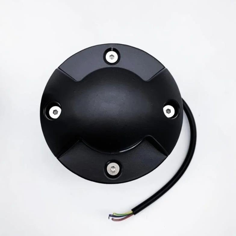 SILAMP Spot LED Encastrable Extérieur IP65 220V 3W Walkable 2 faisceaux Blanc Chaud 2300K-3500K