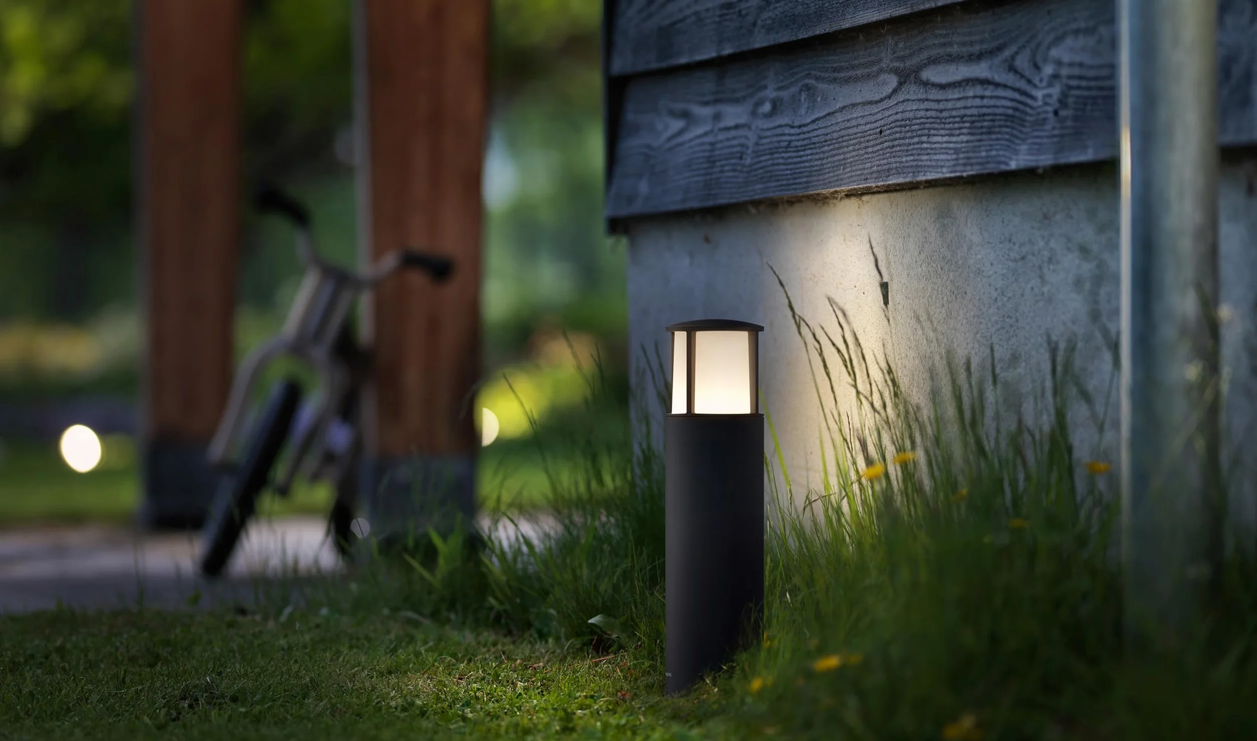 Philips Mygarden Borne extérieure LED 2700K 6W anthracite