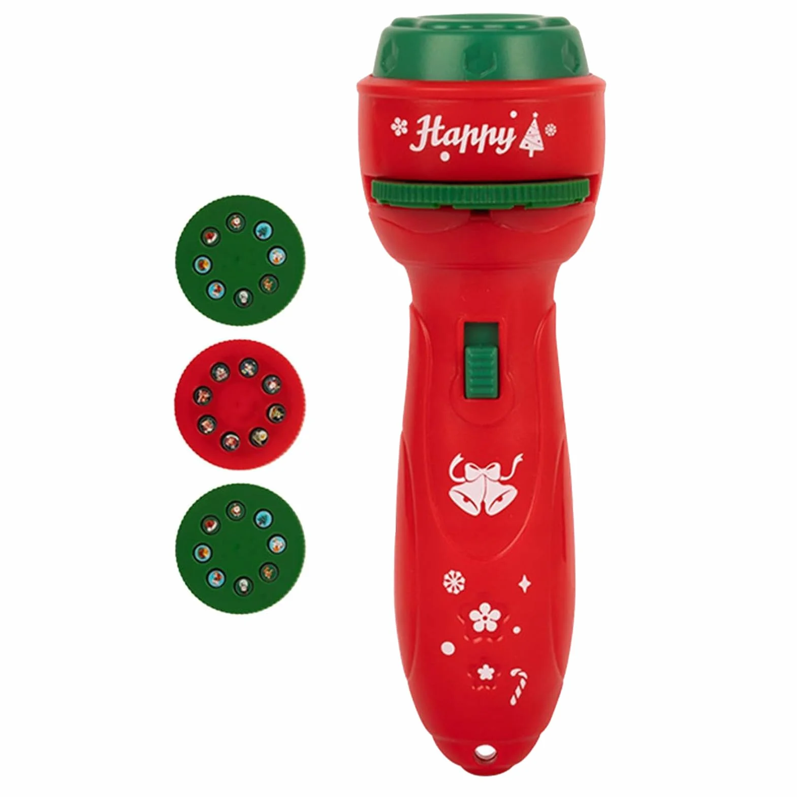 Lampe Torche Enfant 24 Motifs Projecteur Veilleuse Nuit Fêtes Noël Cadeau Anniversaire