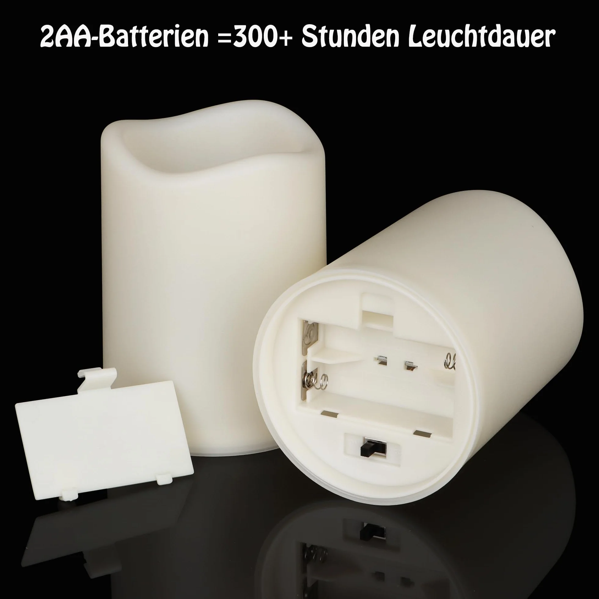 Lot de 9 bougies LED sans flamme avec télécommande - Minuterie - Étanche - Décoration intérieur extérieur