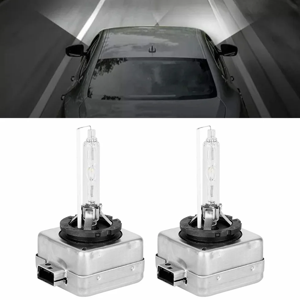 Akozon Ampoule D1S 12V 6000K 35W Xénon