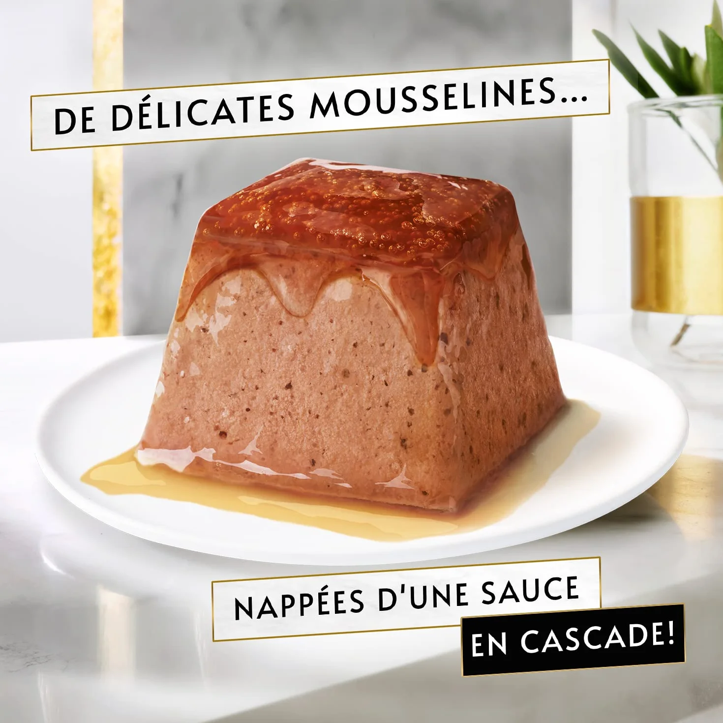 GOURMET Revelations Mousseline Au Saumon Portions Repas pour Chats Adultes 4 x 57 g