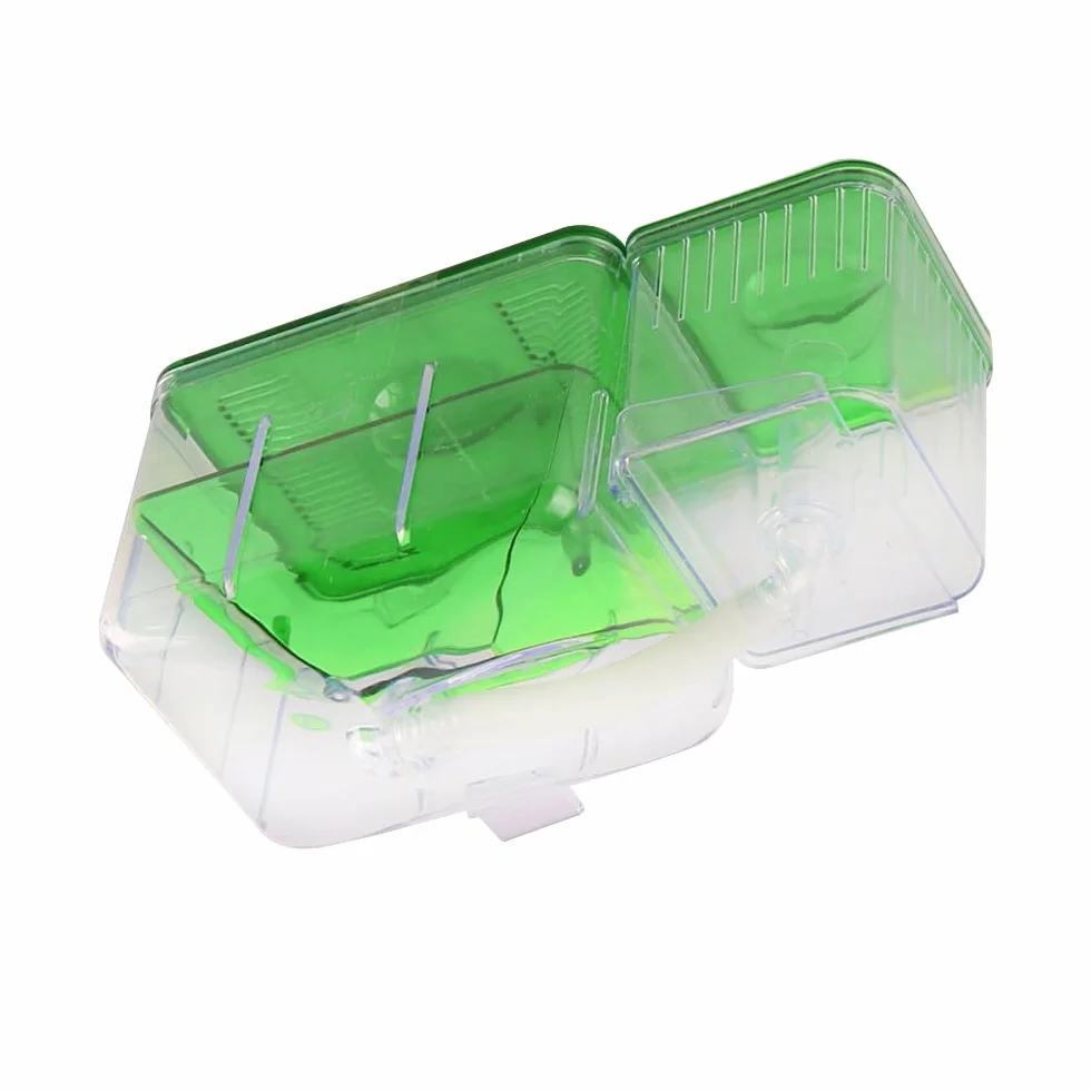 Boîte d'élevage de Poissons d'aquarium Double Couche Incubateur d'éclosion d'alevins
