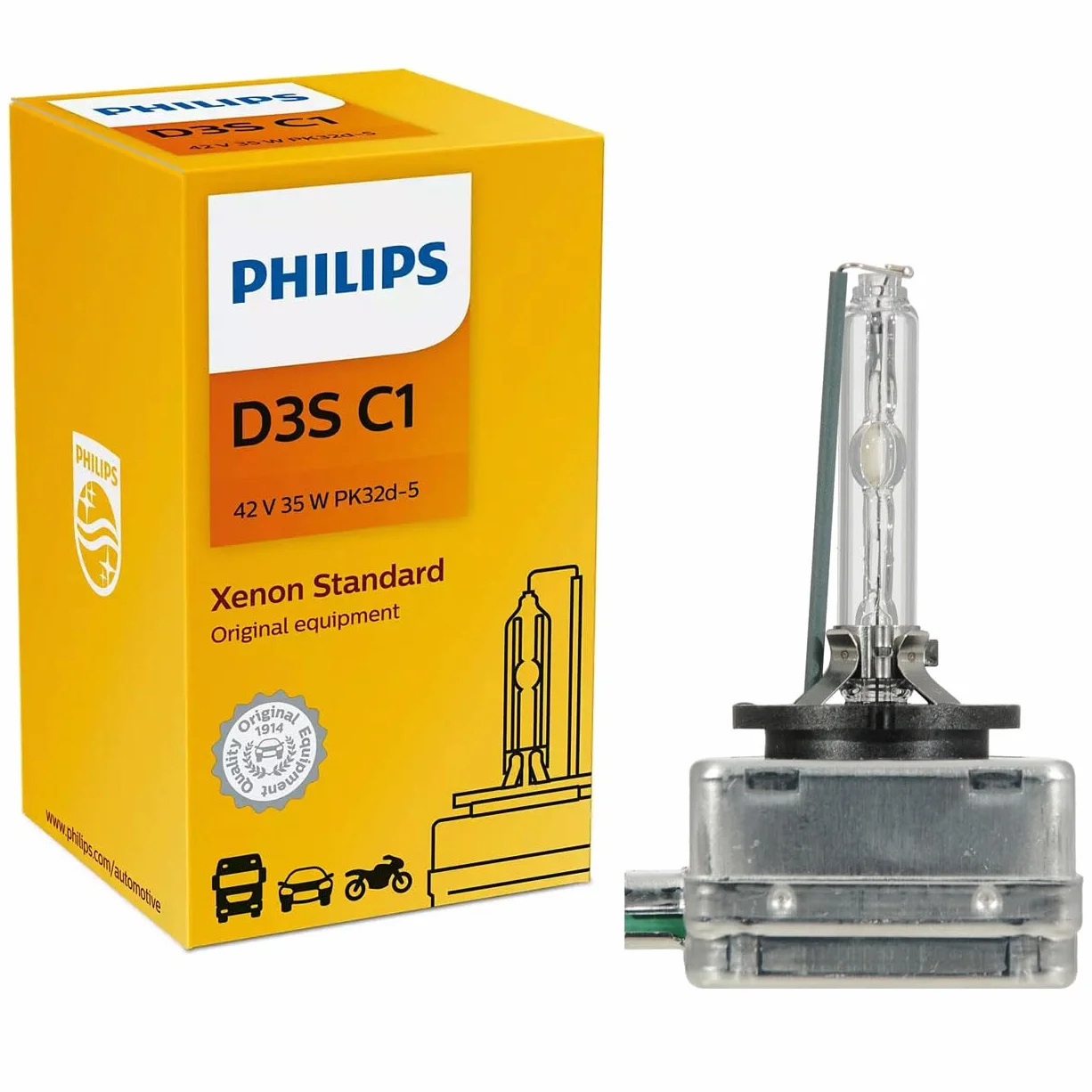 Philips Ampoule Standard Xenon 42403C1 de voiture