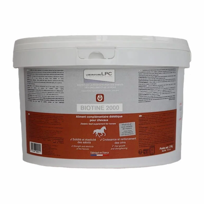 Biotine pour Cheval Pot 2 kg Lpc