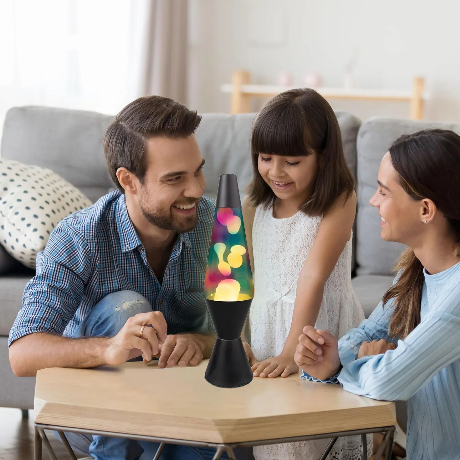 Lampe Lave Enfant Noire 40 Cm Lava Lamp Magma