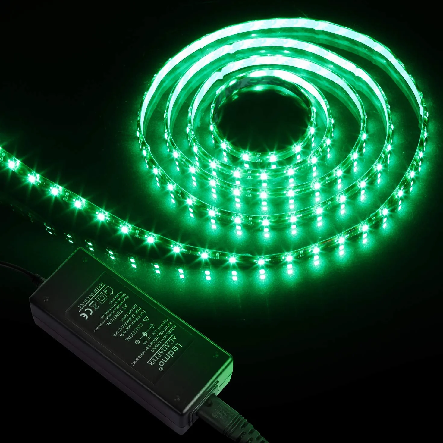 LEDMO Alimentation Adaptateur 12V 5A 60W Chargeur LED Ruban