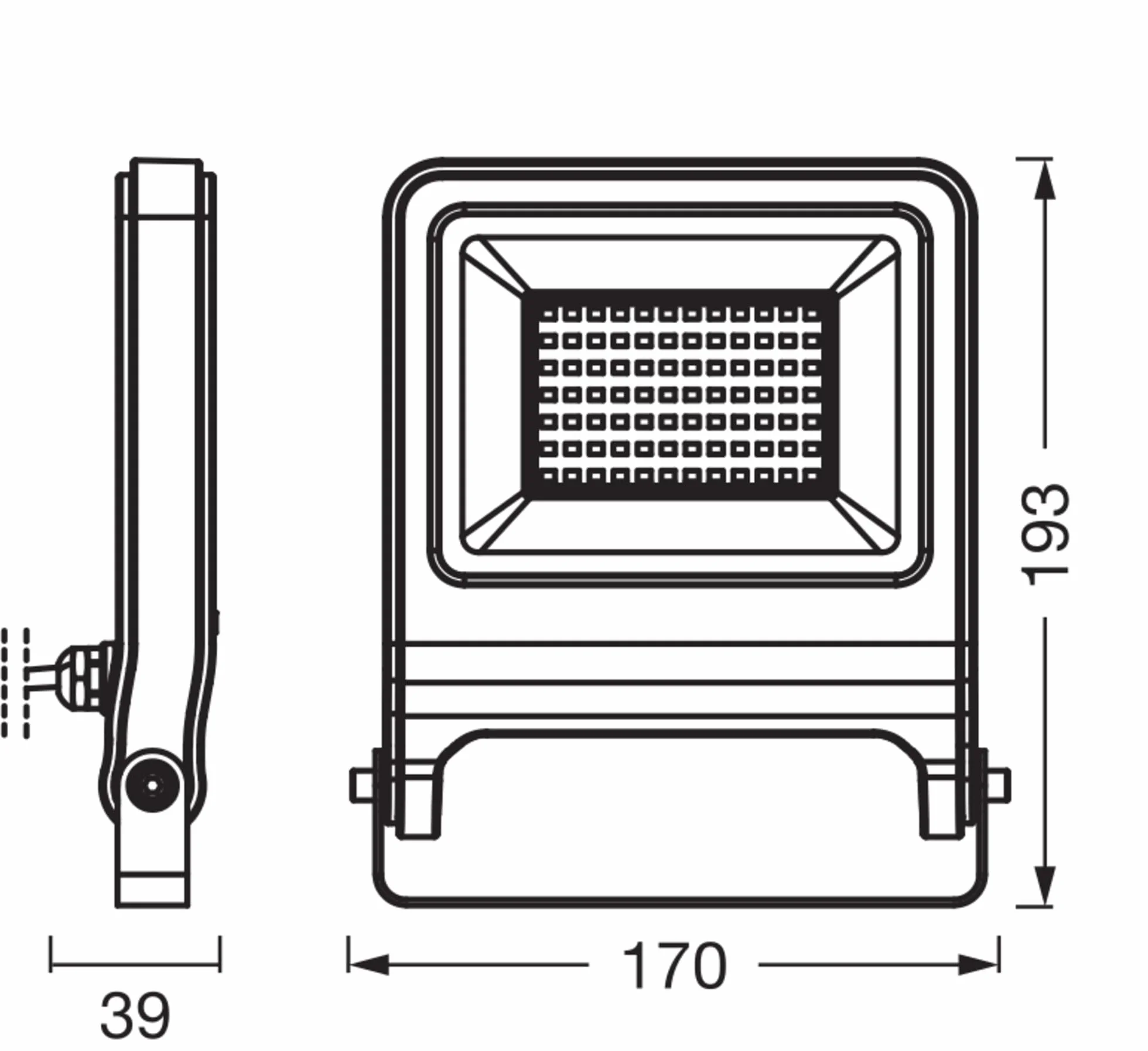 Osram ENDURA Flood Warm White PCR