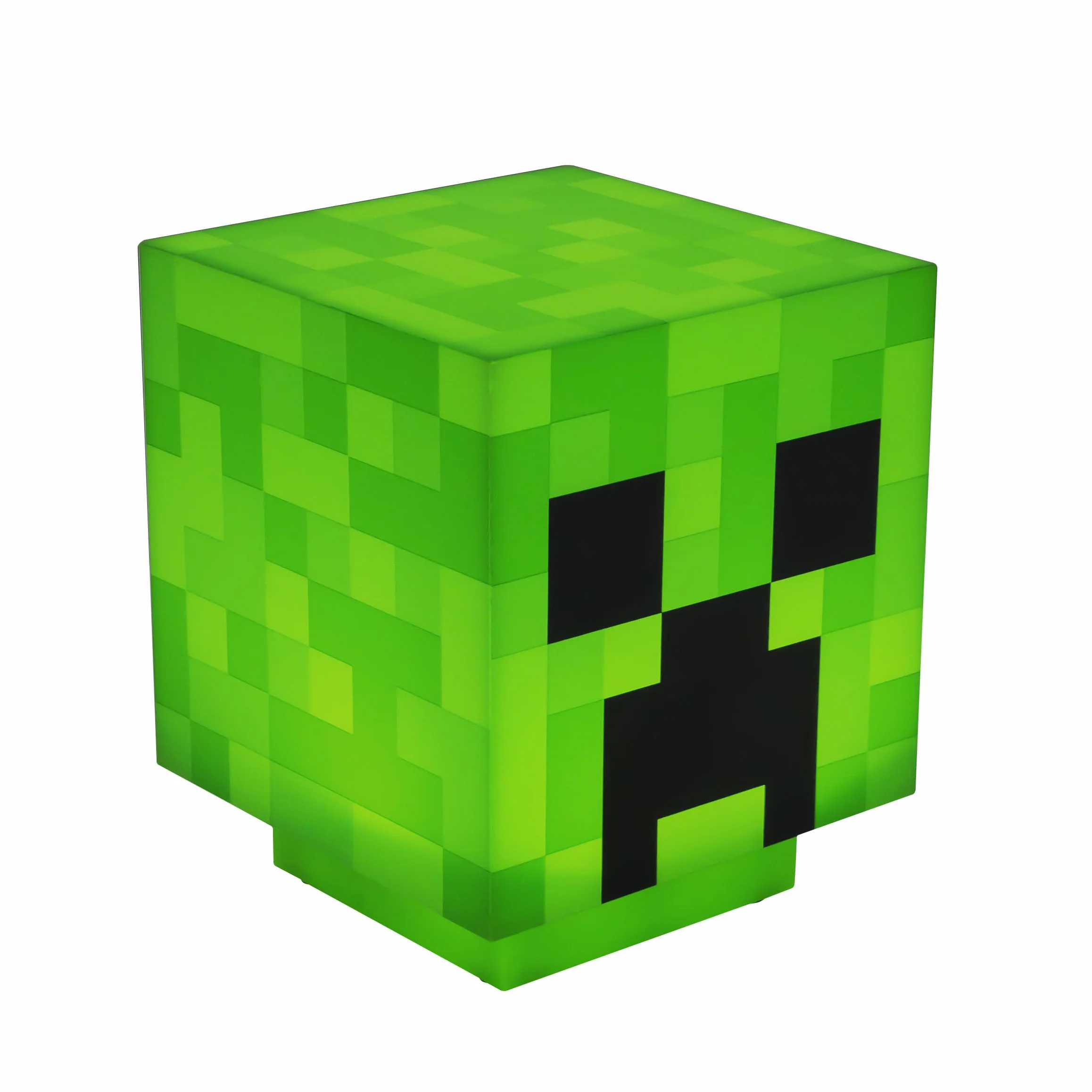 Lampe de Bureau Minecraft Creeper avec Sons Officiels - Lampe de Nuit Portable pour Chambre Gamer