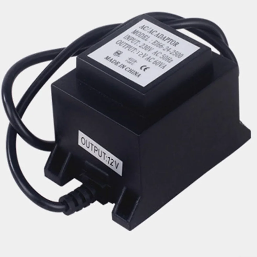 Transformateur LED 15 W 12 V AC/AC IP67 extérieur