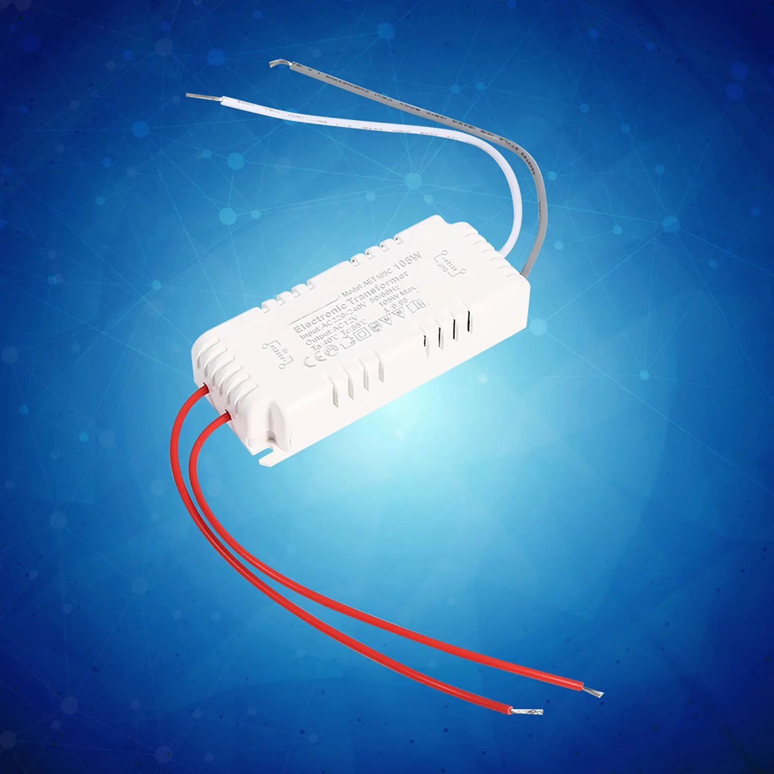 Transformateur Halogène Basse Tension 105W 12V 220-240V Alimentation Lampes Quartz