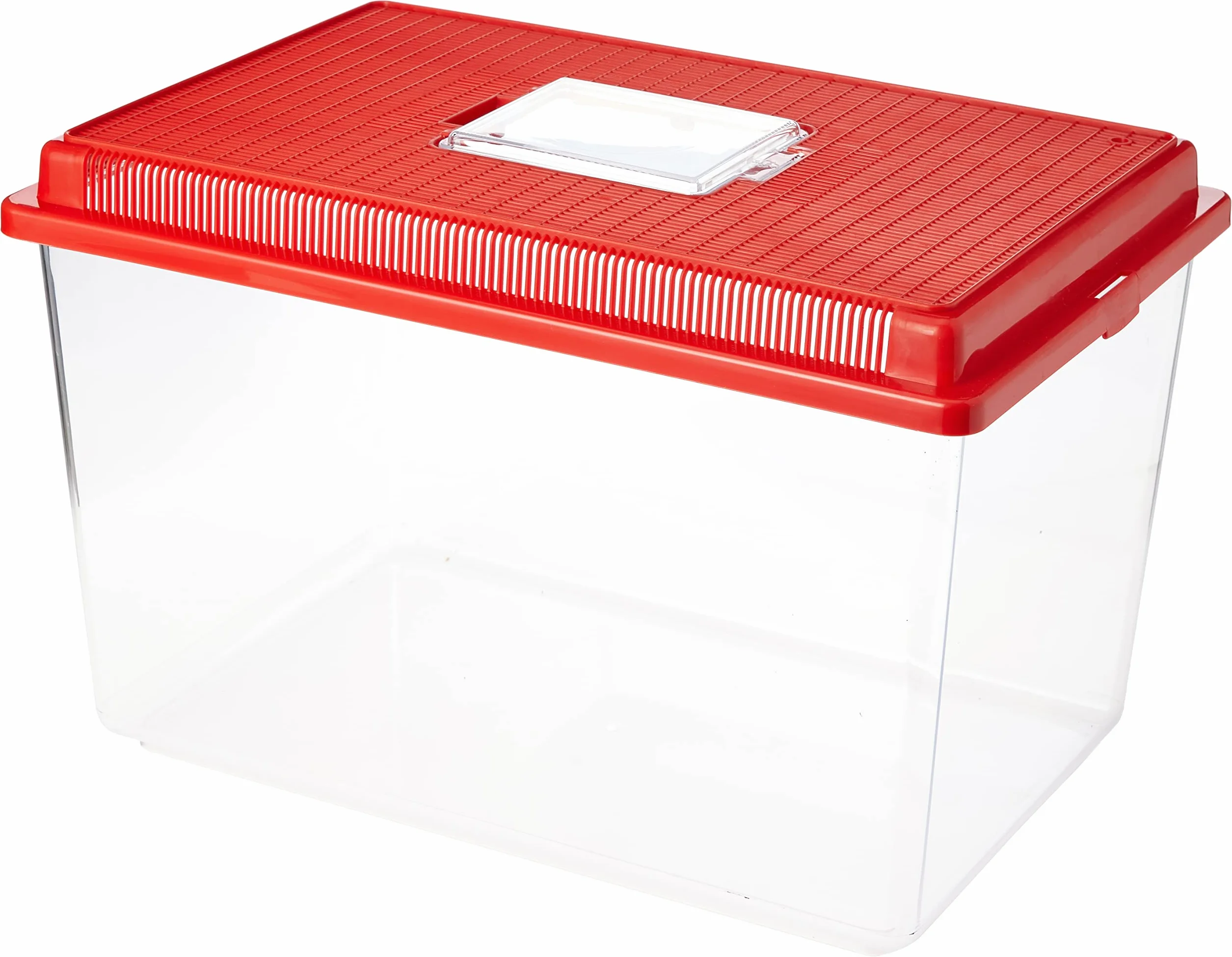 Ferplast Conteneur Plastique pour Petits Animaux Geo Extra Large 11 L 35,6 x 23,4 x 22,8 cm Rouge