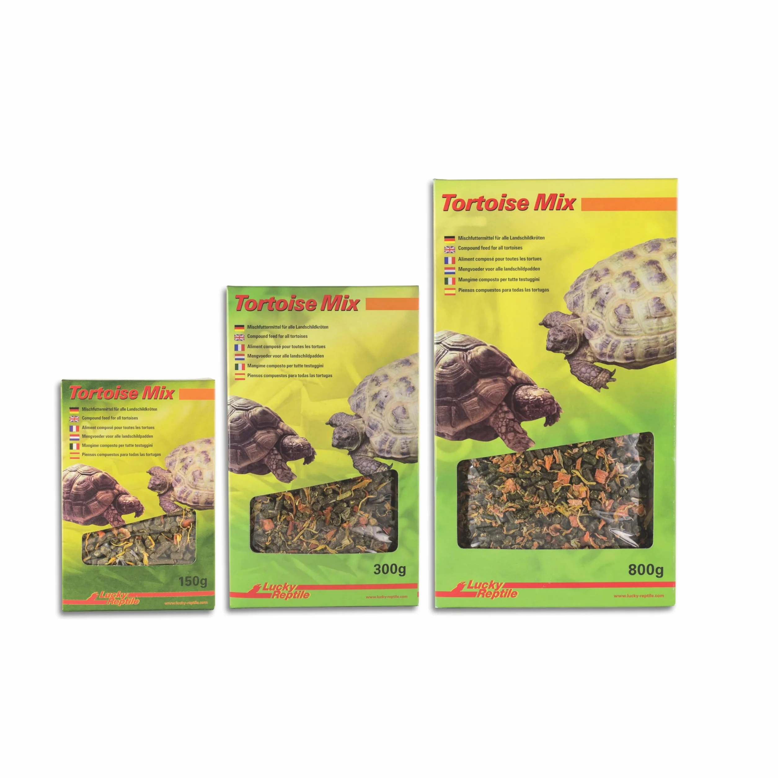 Lucky Reptile Mix Tortoise 150g Riche en Fibres brutes - Granulés d'herbes de Prairie pour Tortues & Reptiles herbivores