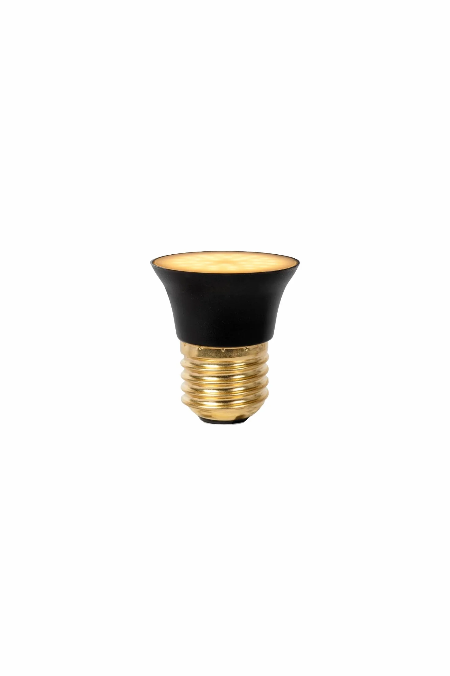 LUCIDE G45 Ampoule LED E27 5W 2700K Noir 3 StepDim Ø4,3 cm