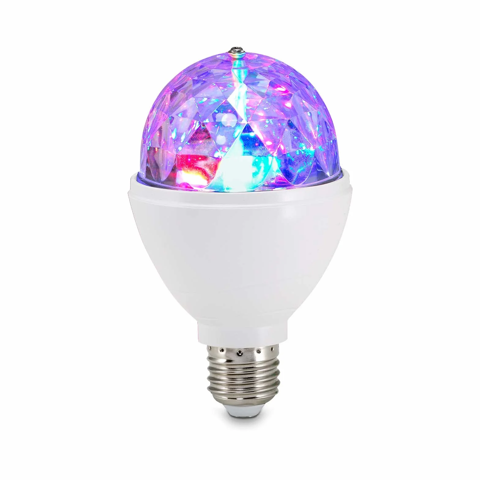 BRILONER Ampoule Disco LED 3W E27 Effets d'Éclairage Disco Blanc 7,3 x 12,9 cm
