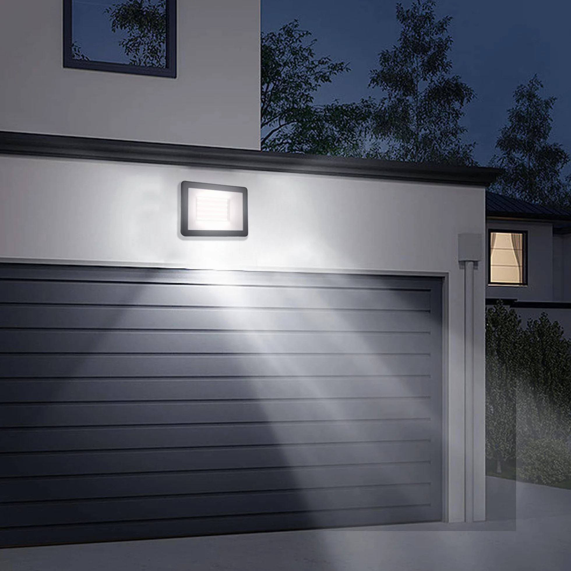 Projecteur LED extérieur 20 W 4000 K 1900 lumens IP65 IK06 aluminium