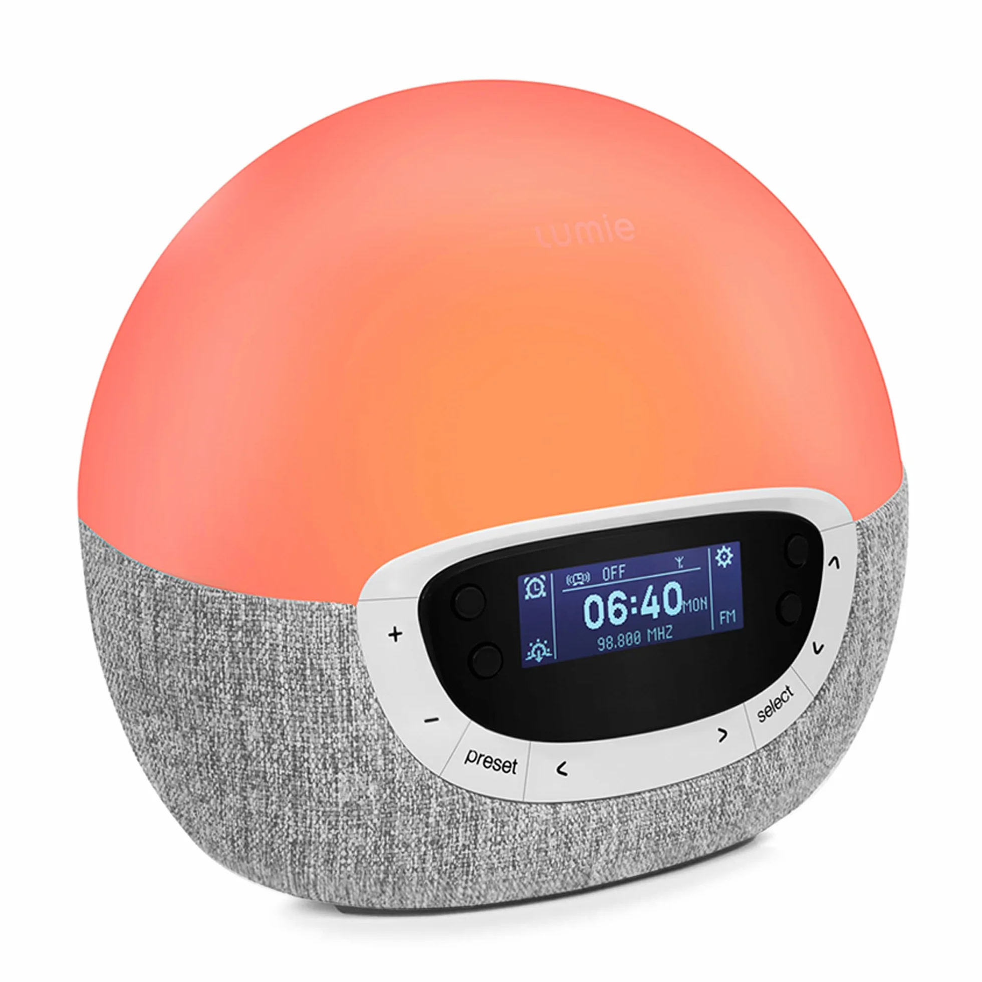 Lumie Bodyclock Shine 300 Réveil Simulateur d’Aube et Crépuscule Radio 14 Mélodies