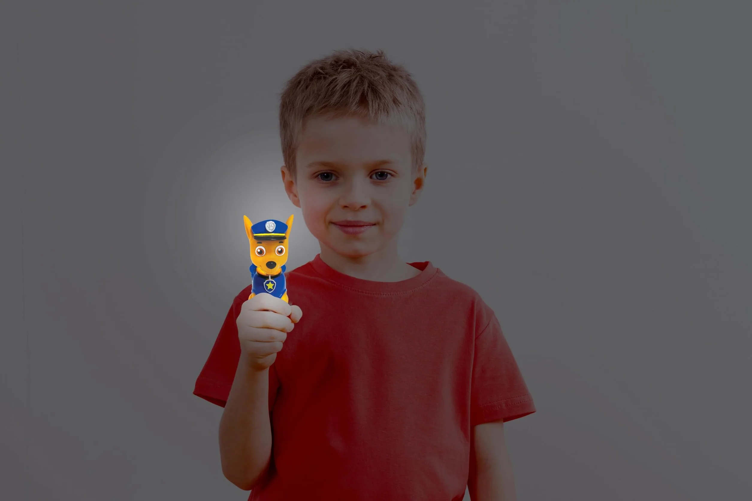Lexibook Paw Patrol Veilleuse de Poche LED Chase pour chambre d'enfants, changement de couleurs, Bleu/Beige