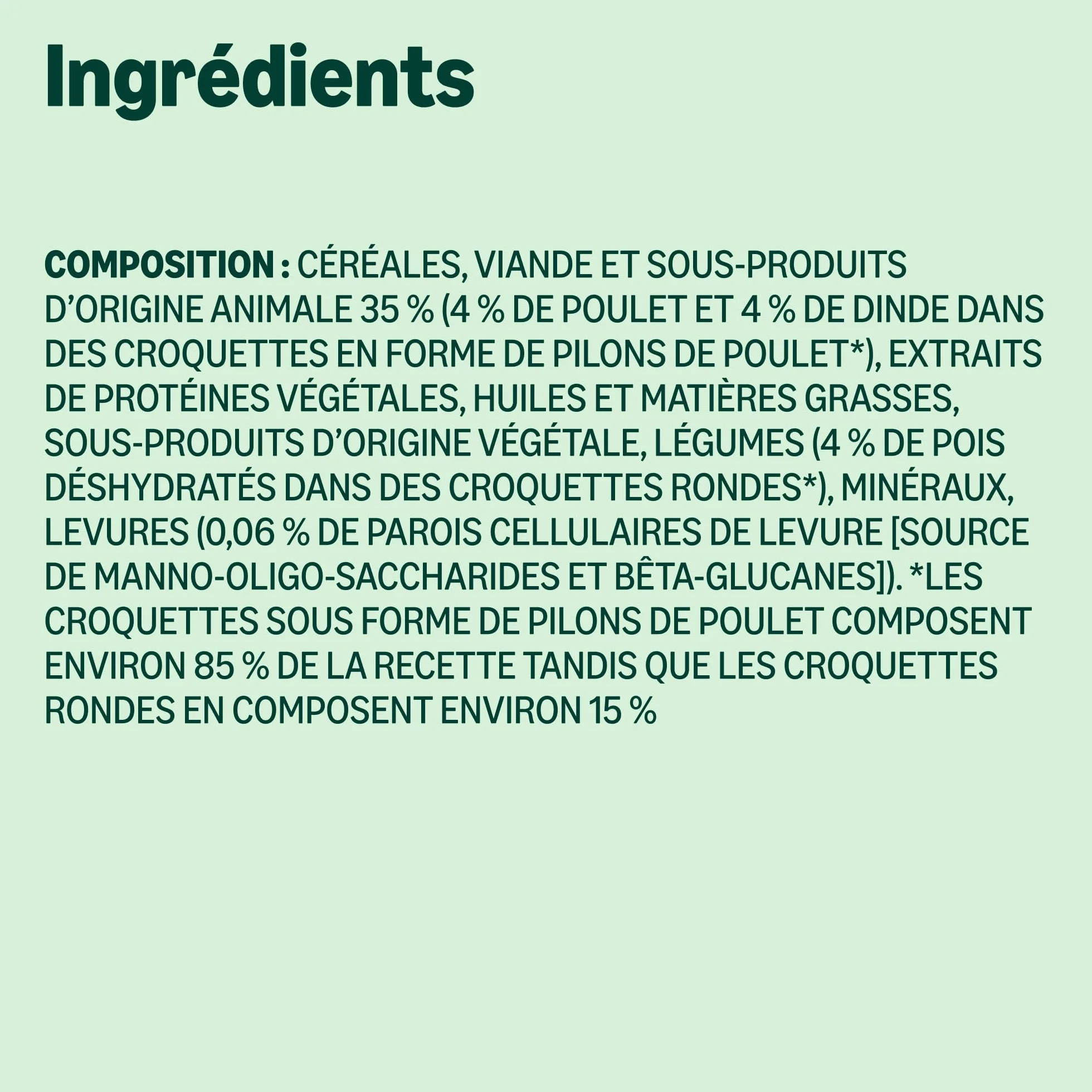Amazon Croquettes complètes pour chats adultes au poulet dinde et légumes 10kg