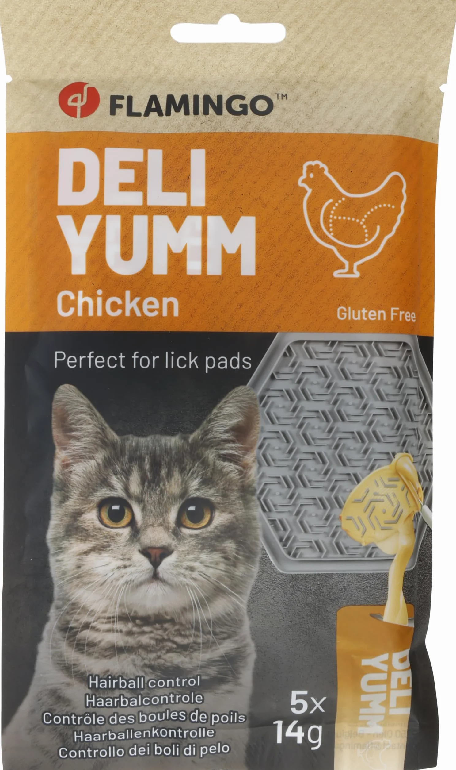 Deli YUMM Fresh Meat Snack CONTRÔLE des Boules DE Poils 70G