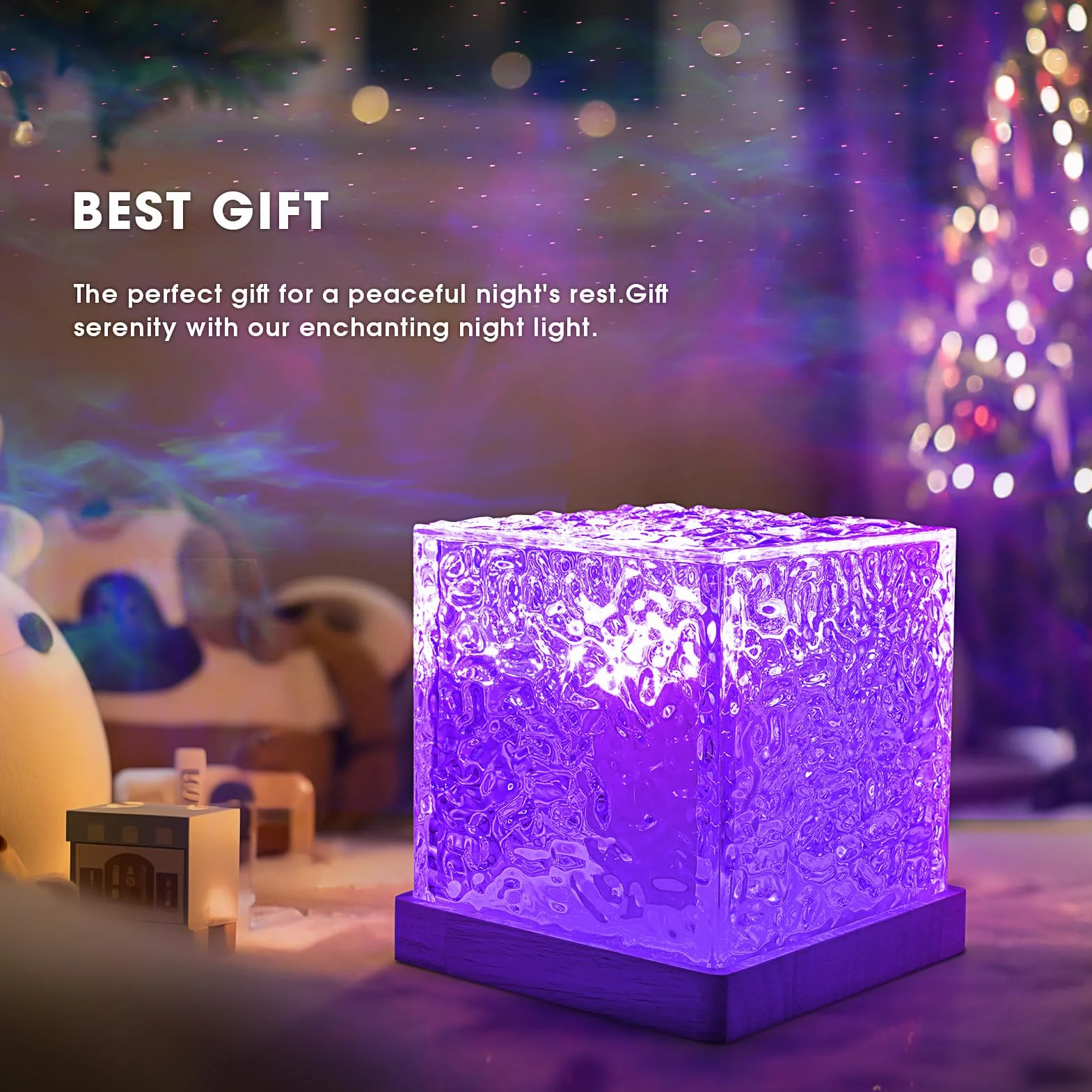 SUPPOU Projecteur Ciel Étoilé 13x13x14cm Galaxie Chambre Lampe Étoilée Plafond Télécommande