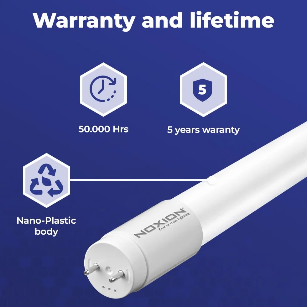 Noxion Tube LED T8 Avant Extreme 11.2W 1575lm 865 Lumière Du Jour 90cm Équivalent 30W