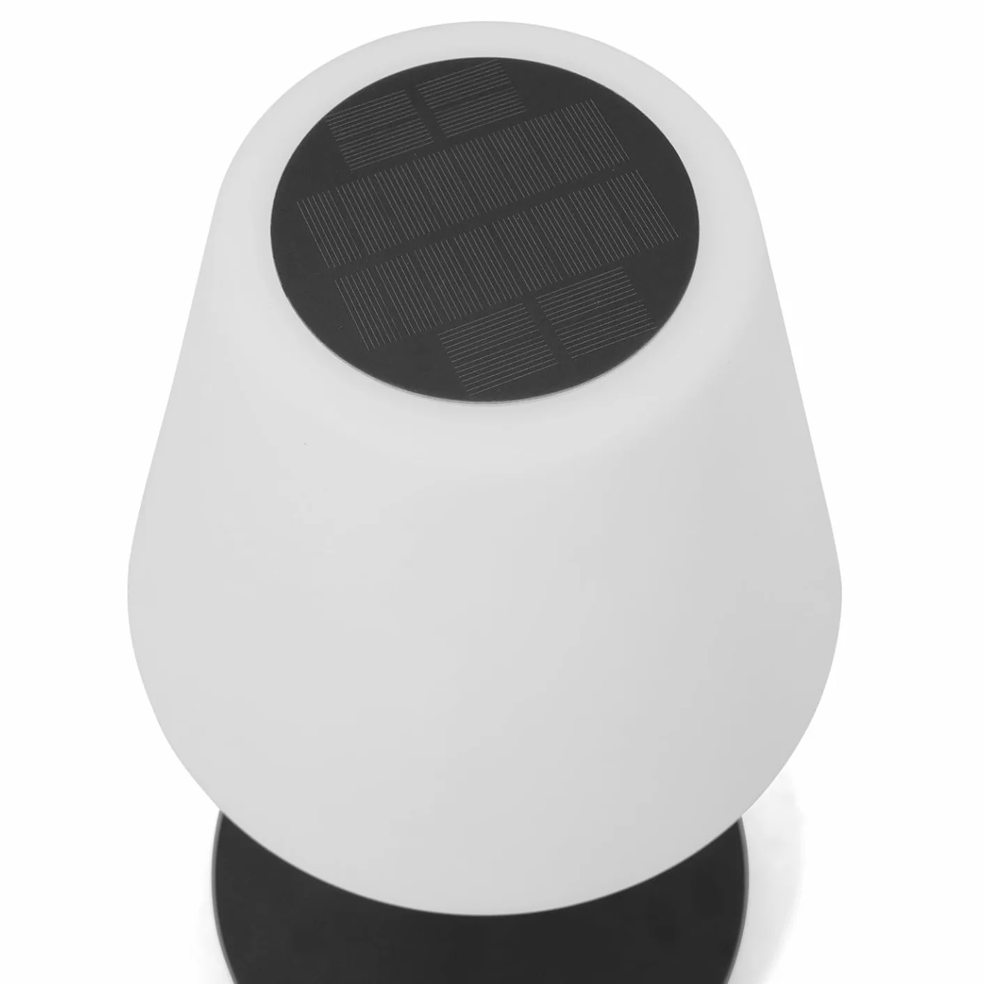 Lampadaire solaire extérieur LED multicolore